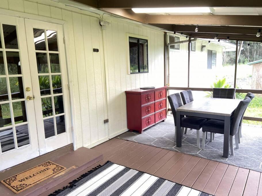 Peaceful, Private Master Bedroom With Own Bath Near Hilo, With Ac! Keaau المظهر الخارجي الصورة